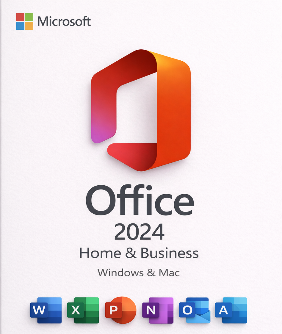 Microsoft Office Home & Business 2024 for Windows & Mac - Lifetime