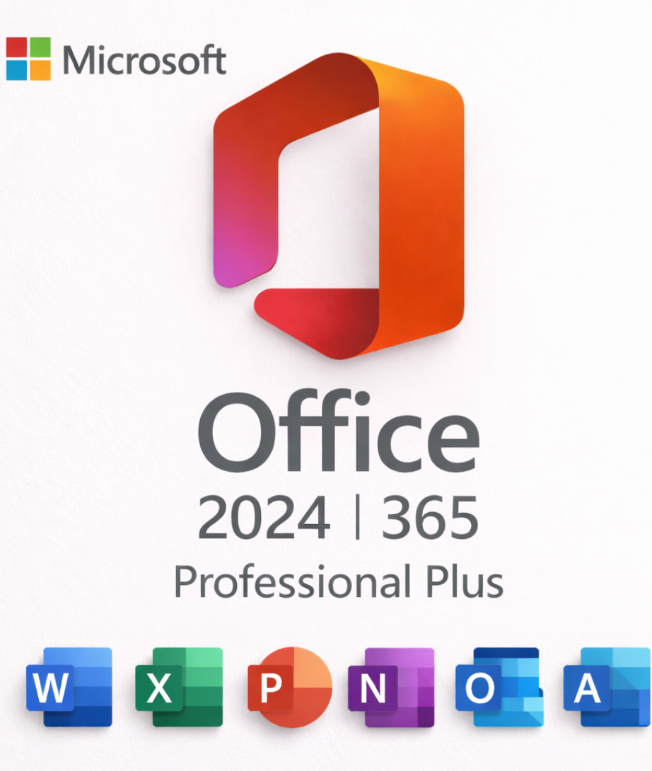 Microsoft Office 365 Pro Plus Windows & Mac - Lifetime 5 User Devices