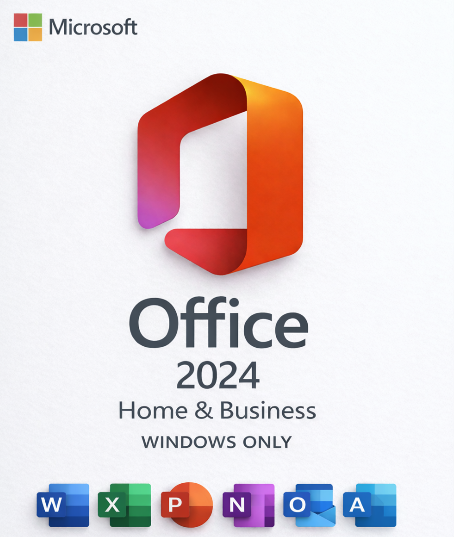 Microsoft Office 2024 Home and Business Retail - 1 PC Lifetime Activation
